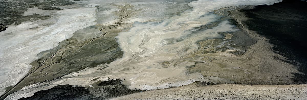 Tailings from a steel plant, Wuhai, 2010