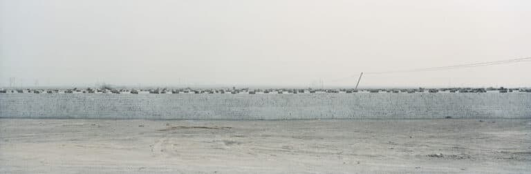 Brick factory by farmland, Linfen, 2010